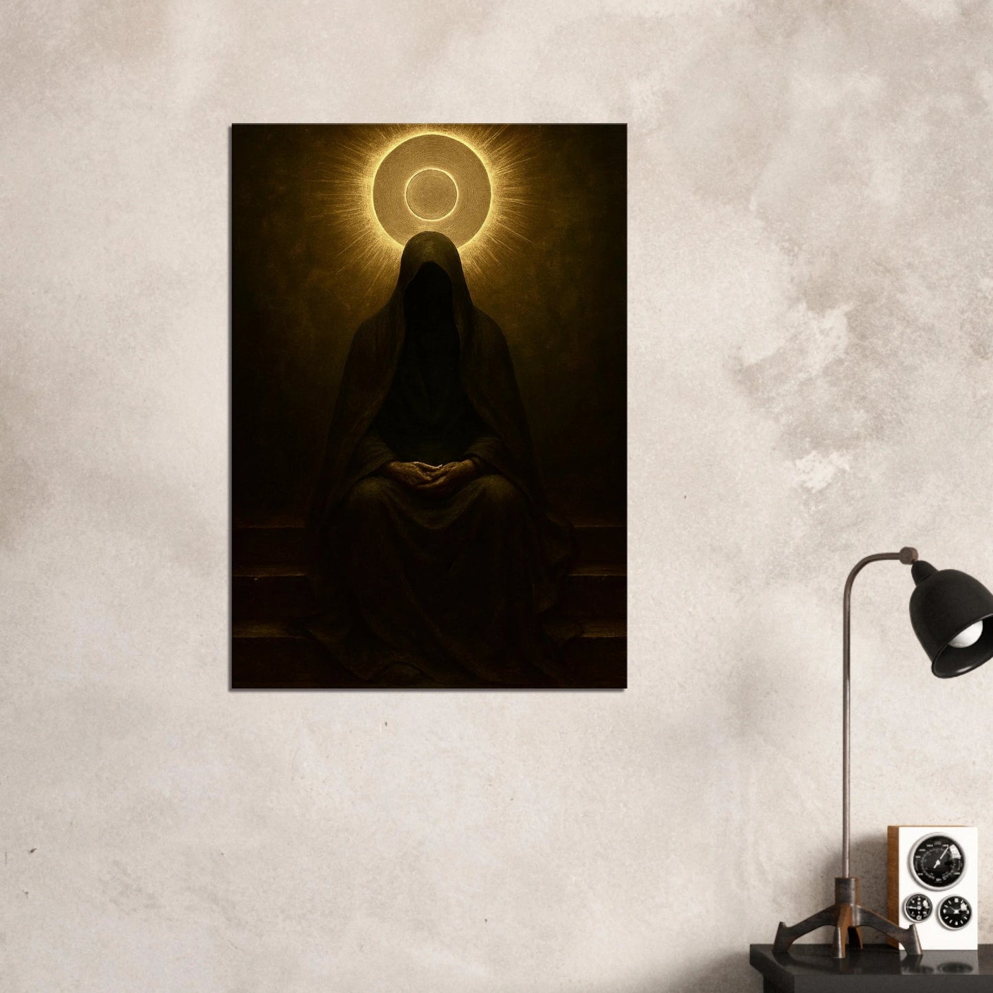 Tableau Le Veilleur du Vide (Sur Toile) - Divina Mura oeuvre d'art et art mural haut de gamme