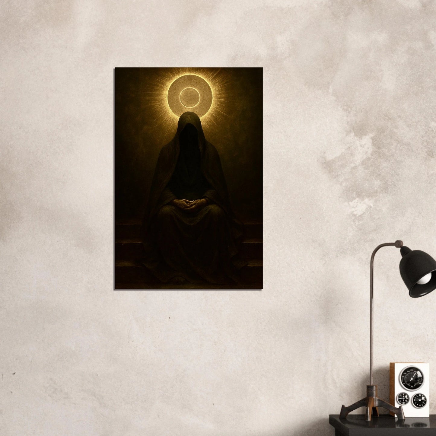 Tableau Le Veilleur du Vide (Sur Toile) - Divina Mura oeuvre d'art et art mural haut de gamme