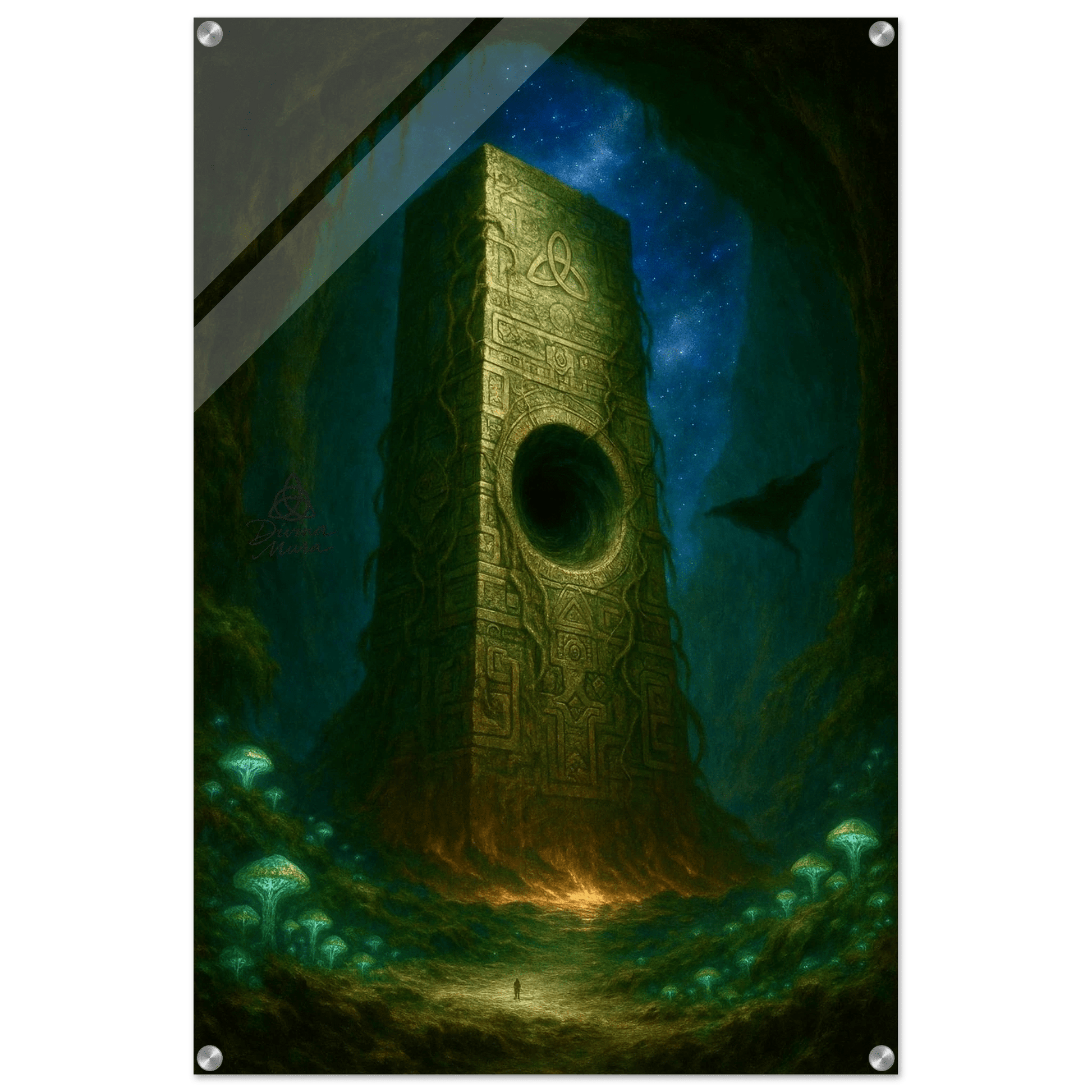 Tableau Le Monolithe du Néant - Divina Mura oeuvre d'art et art mural haut de gamme