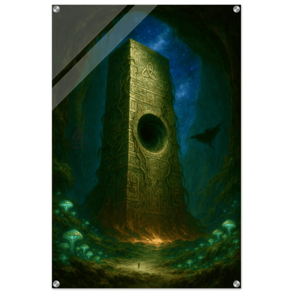 Tableau Le Monolithe du Néant - Divina Mura oeuvre d'art et art mural haut de gamme