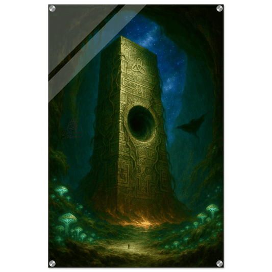 Tableau Le Monolithe du Néant - Divina Mura oeuvre d'art et art mural haut de gamme